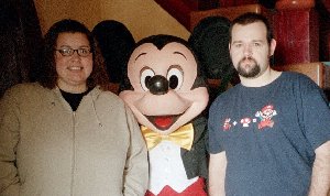 John, Tina and Mickey Mouse