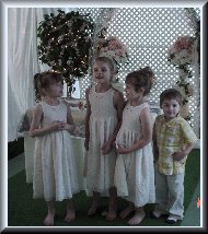 Flower girls and Josiah