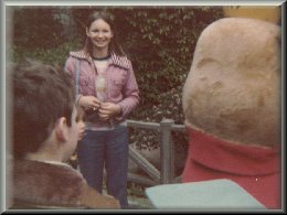 Carrie waiting for Pooh 1974
